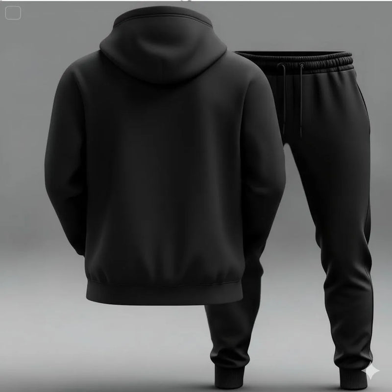 Trendy Printed Hoodie Track Suit for Men