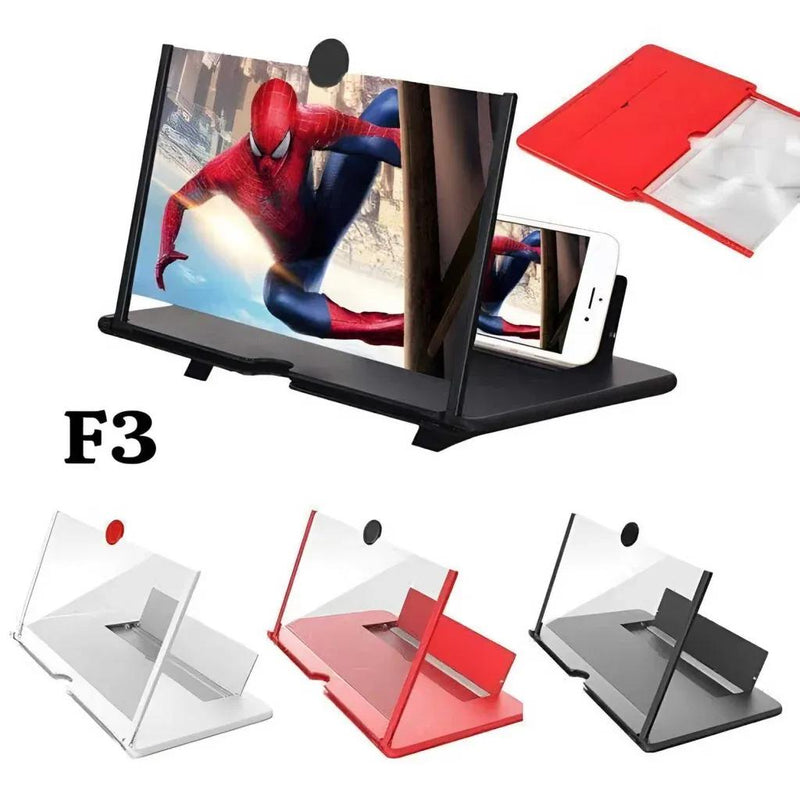 F3 Mobile Screen Magnifier | 4k HD Phone Amplifier | Buy 1 Get 1 Free Deal