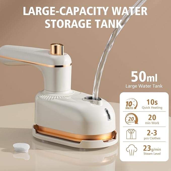 Portable Mini Travel Iron Fabric Steamer for Clothes