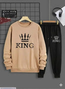 2 Pcs Fashionable Sweatshirt, Trousers, And Pants For Winter